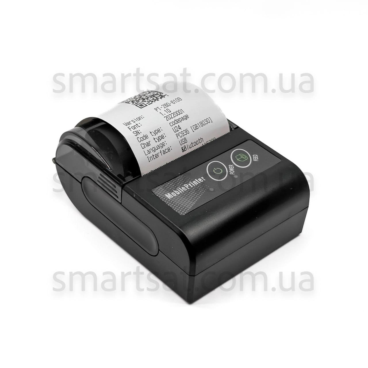 Мобільний принтер чеків SP MPT-II, USB + Bluetooth