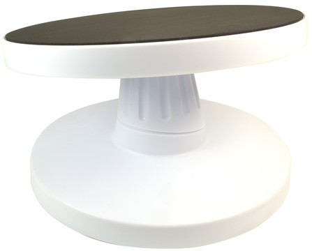 Підставка для роботи з тортом Empire крутиться d28 см h15 см пластик (8991 EM), фото 1