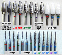 Фрезы маникюрные купить Италия,Польша,Израиль,Испания
