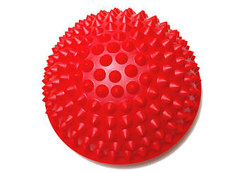 Півсфера масажна кіндербол EasyFit 15 см жорстка червона