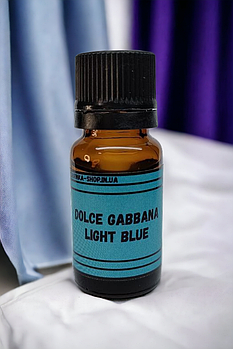 Дольче та Габана -  Light blue чолоічий ,Аромаолії для ароматизаторів в авто
