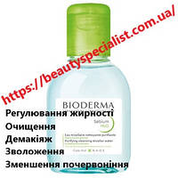 Лосьон мицеллярный Биодерма Себиум Bioderma Sebium H2O Micellaire Solution 100 мл