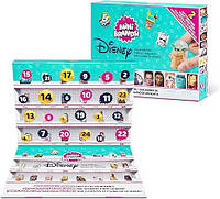 Андвент Календарь Мини Бренды Mini Brands Disney Minis by ZURU Limited Edition Advent Calendar