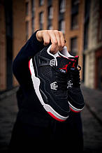 Кросівки Nike Jordan Retro 4 “Bred” , Чоловічі кросівки баскетбольні джордан