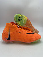 Eur36-45 футбольные Бутсы Nike Phantom Luna Elite FG Orange оранжевые