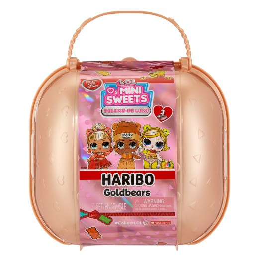 Ігровий набір з лялькою LOL SURPRISE!серії Loves Mini Sweets Haribo Deluxe Валіза ЛОЛ Золоті ведмедики 119906