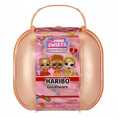 Ігровий набір з лялькою LOL SURPRISE!серії Loves Mini Sweets Haribo Deluxe Валіза ЛОЛ Золоті ведмедики 119906