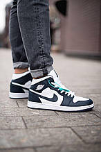 Nike Air Jordan 1 Retro Mid Blue White