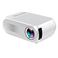 Портативный проектор Projector LED YG-320 Mini 700 lumen с динамиком мультимедийный проектор, поддержка 1080р