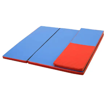 Гімнастичний дитячий мат складаний Доміно для занять спортом 120х160x4 см