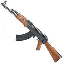 Дитячий іграшковий автомат із лазерним прицілом Cyma P.47 (стріляє пластиковими кульками 6 мм), фото 6