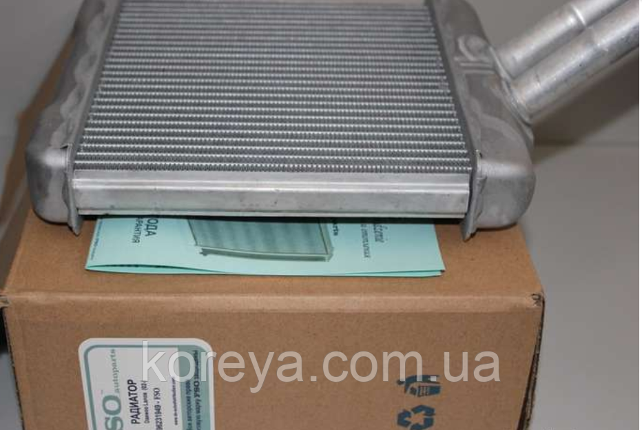 Радиатор печки Ланос Сенс с большим количеством 26 сот FSO Польша - фото 4 - id-p490499954