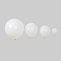 Кулька повітряна 48 см пастель КНР, колір білий