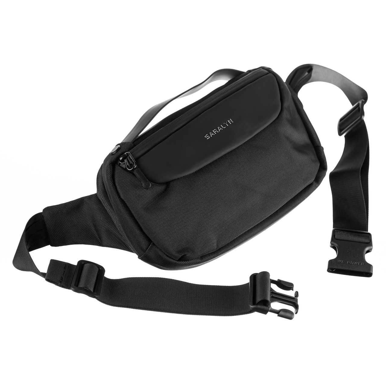 Сумка на пояс бананка Saralyn 2114 чорна