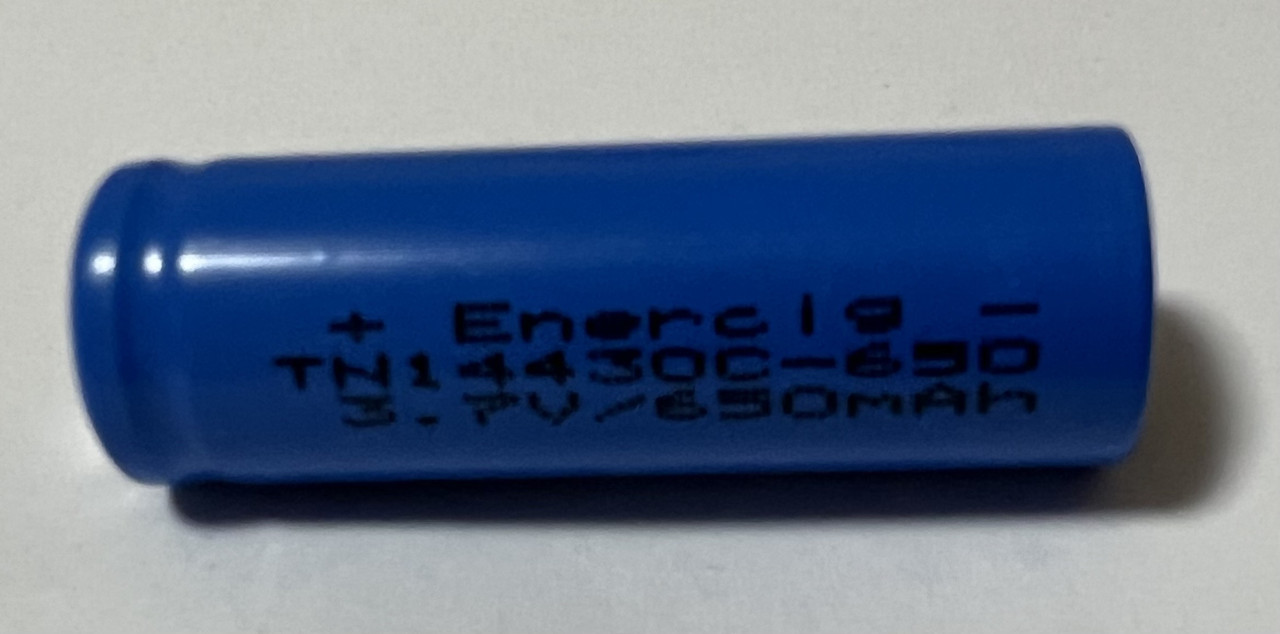 Акумулятор Enercig 14430 650mAh 1.8A 3.6V Li-ion