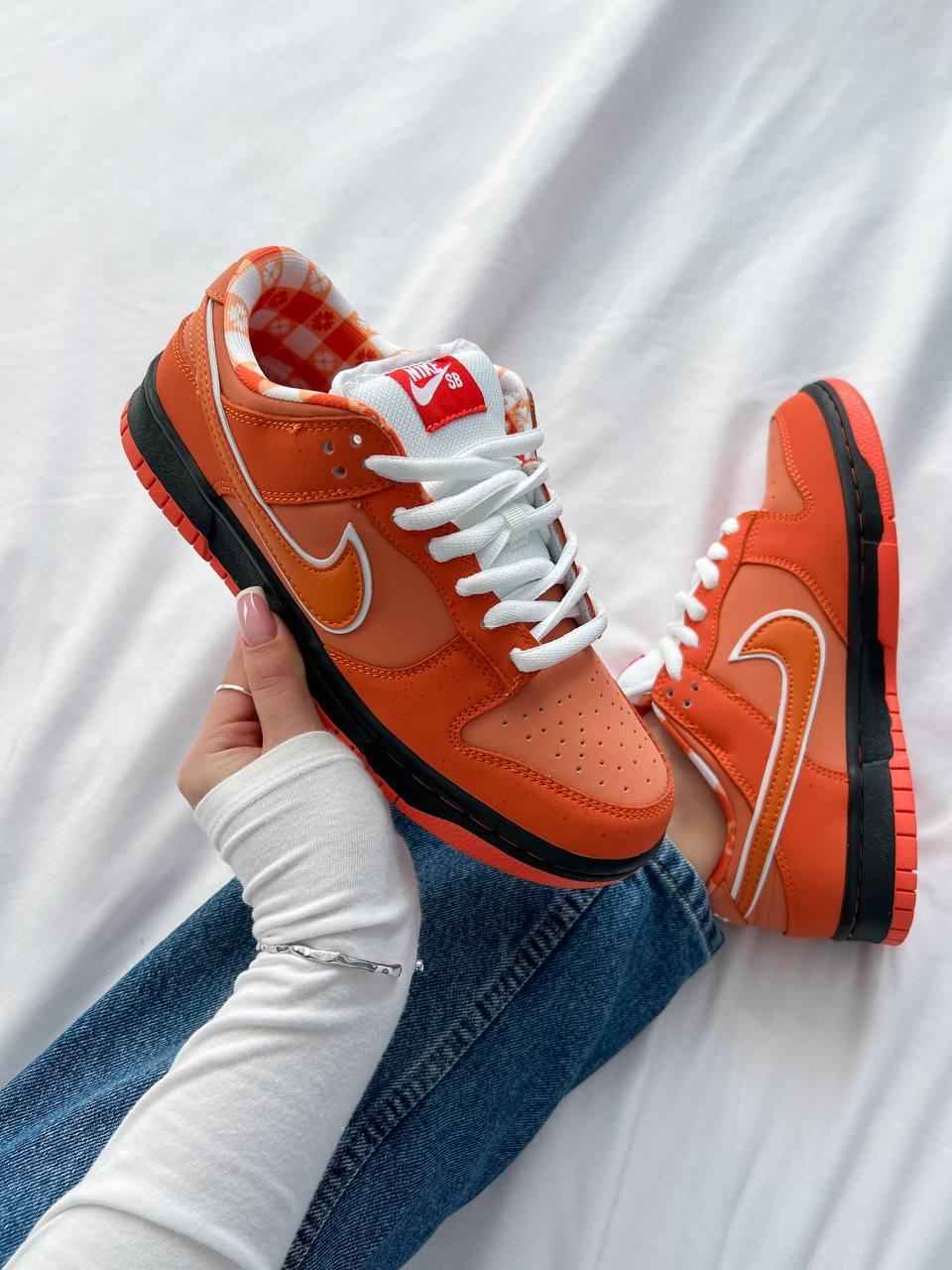 Кроссовки Nike SB Dunk Lobster Orange / Найк СБ Данк Лобстер Оранжевые ...
