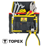 Кишеня для інструментів, 8 гнізд, металеві петлі Topex 79R432