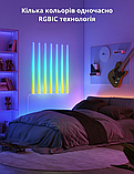 Розумні настінні Світлодіодні LED панелі Govee Glide Music Wall Lights RGBIC 7шт. (синхронізація з музикою), фото 5