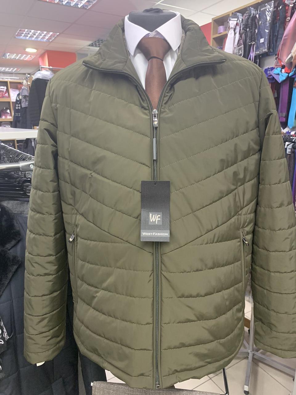 Куртка чоловіча спортивна West-Fashion модель М-116-1 хакі