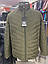 Куртка чоловіча спортивна West-Fashion модель М-116-1 хакі, фото 4