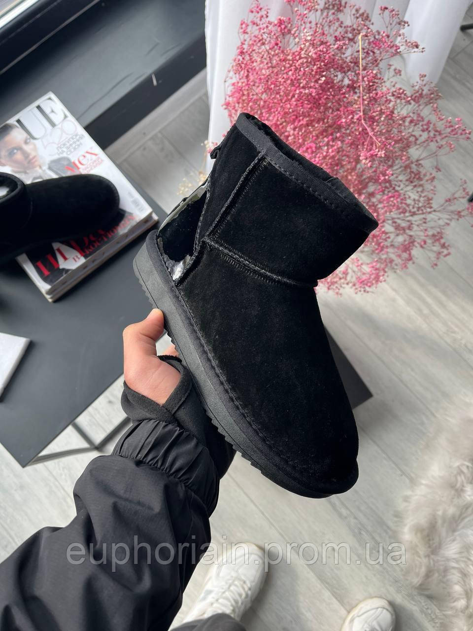 UGG Black (Лакований Задник) Размер 36 Отличное качество - фото 6 - id-p2023212038