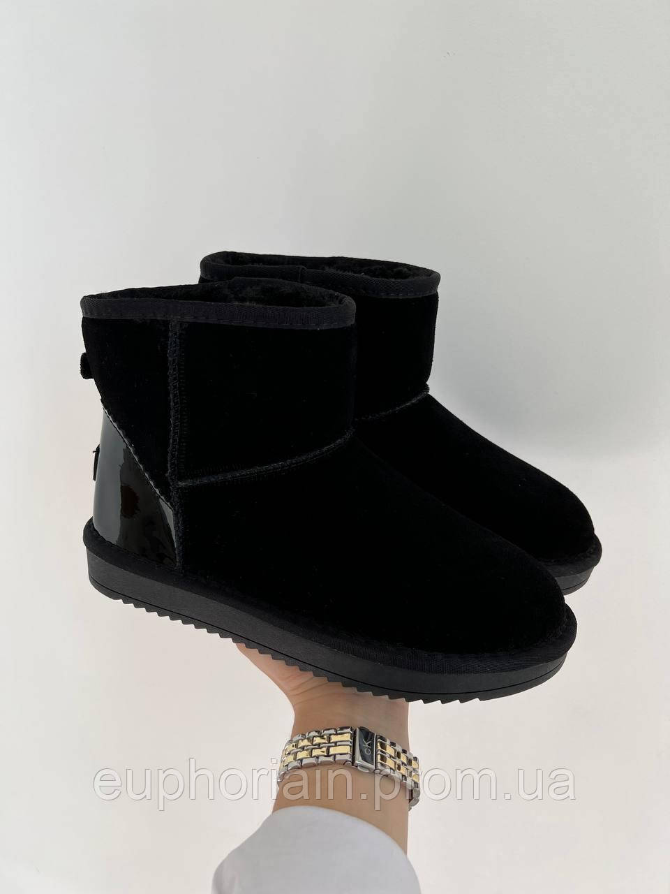 UGG Black (Лакований Задник) Размер 36 Отличное качество - фото 7 - id-p2023212038