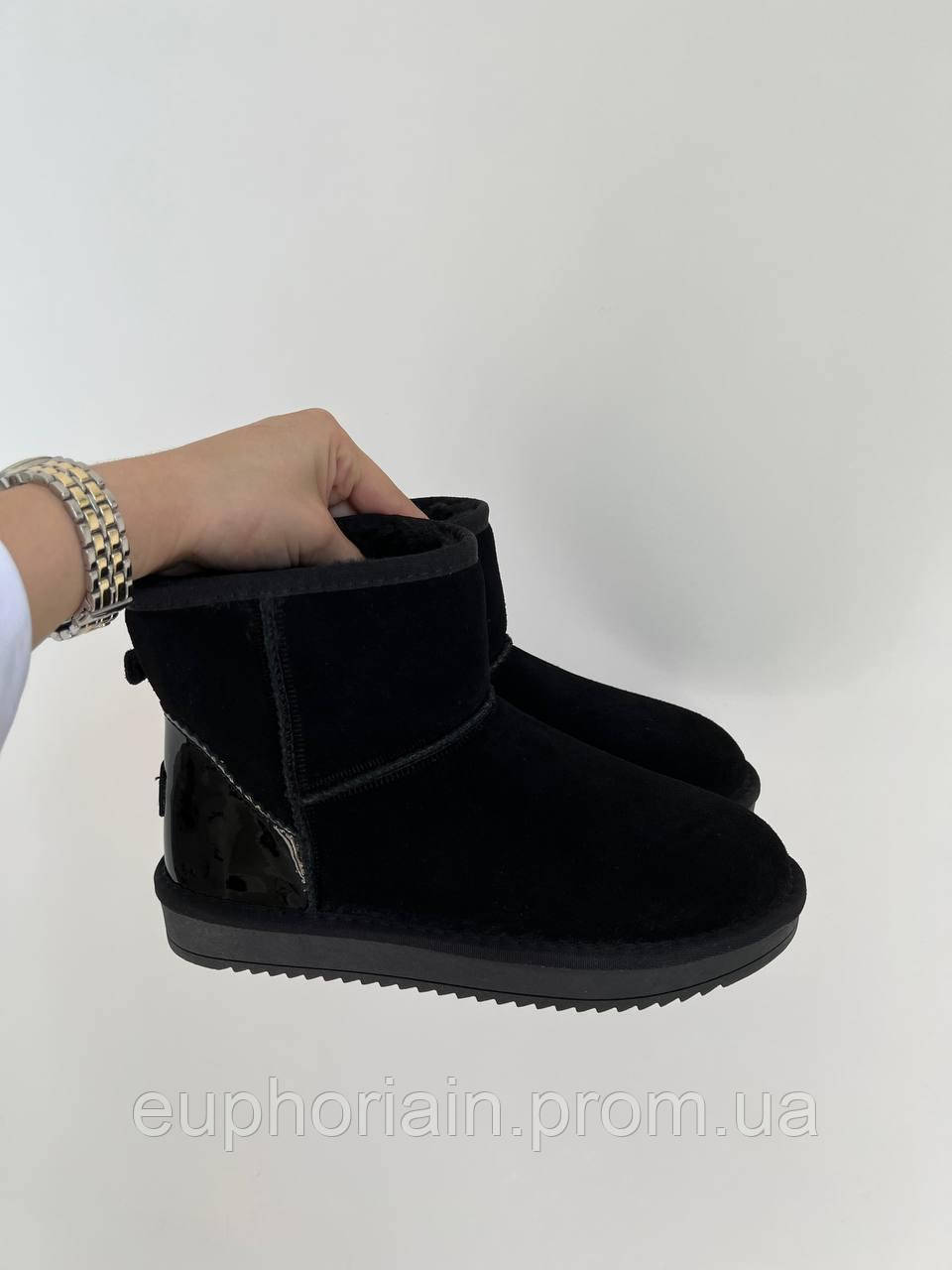 UGG Black (Лакований Задник) Размер 36 Отличное качество - фото 8 - id-p2023212038