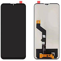 Дисплей для Motorola Moto G9 Play (XT2083), Moto E7 Plus (XT2081) із сенсором чорний оригінал (Китай)