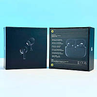 Бездротові навушники Apple AirPods PRO 2 Original series 1:1  чорного кольору.