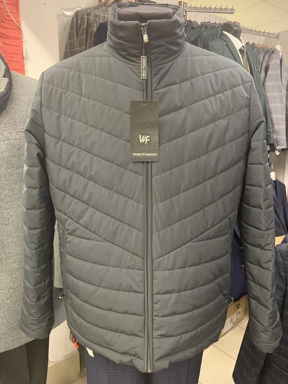 Куртка чоловіча спортивна West-Fashion М-117 чорна