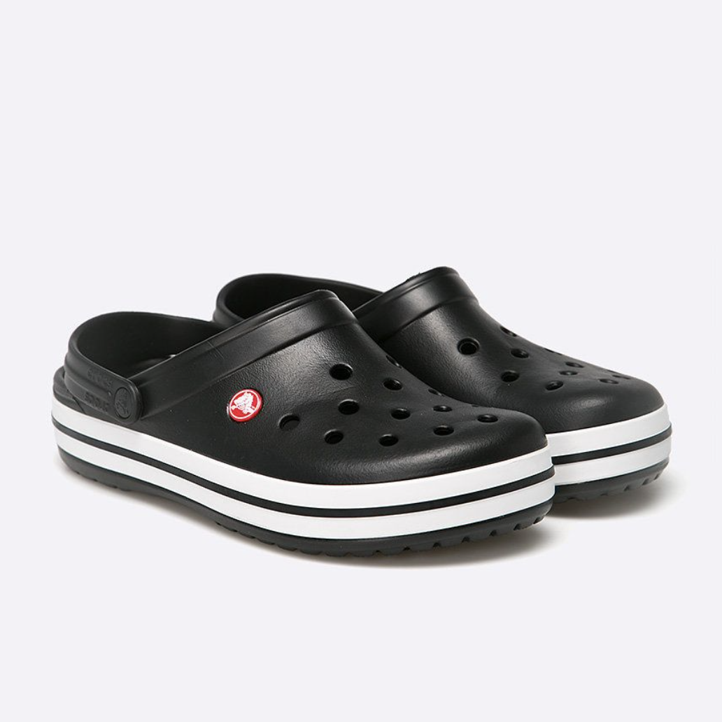 Crocs crocband black deals