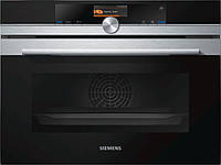 Паровой духовой шкаф, компактный Siemens CS636GBS2