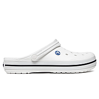 Crocs Crocband White Original, Кроксы Крокбенд белые мужские женские унисекс оригинал + коробка