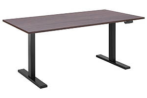 Стіл комп'ютерний 2E CE150WDARK-MOTORIZED, регулювання висоти, електропривід 220В, 62/128x150х75cм, Wood Dark Baumar - Порадуй