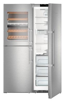 Холодильник Side-by-Side с винным отделением Liebherr SBSes 8496 PremiumPlus BioFresh - фото 2 - id-p2024006987