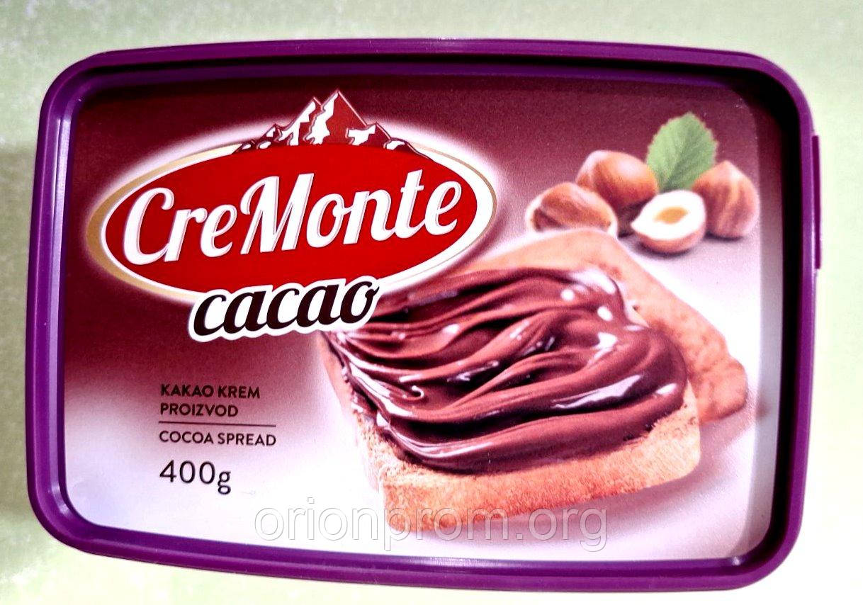 Шоколадно-горіхова паста CreMonte Cacao 400 г