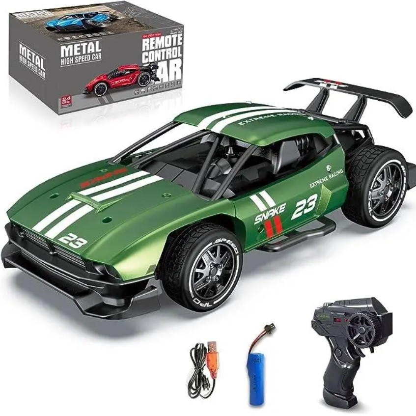 Машинка на радіокеруванні Sulong Toys Metal High Speed Car 1:24 Snake Green
