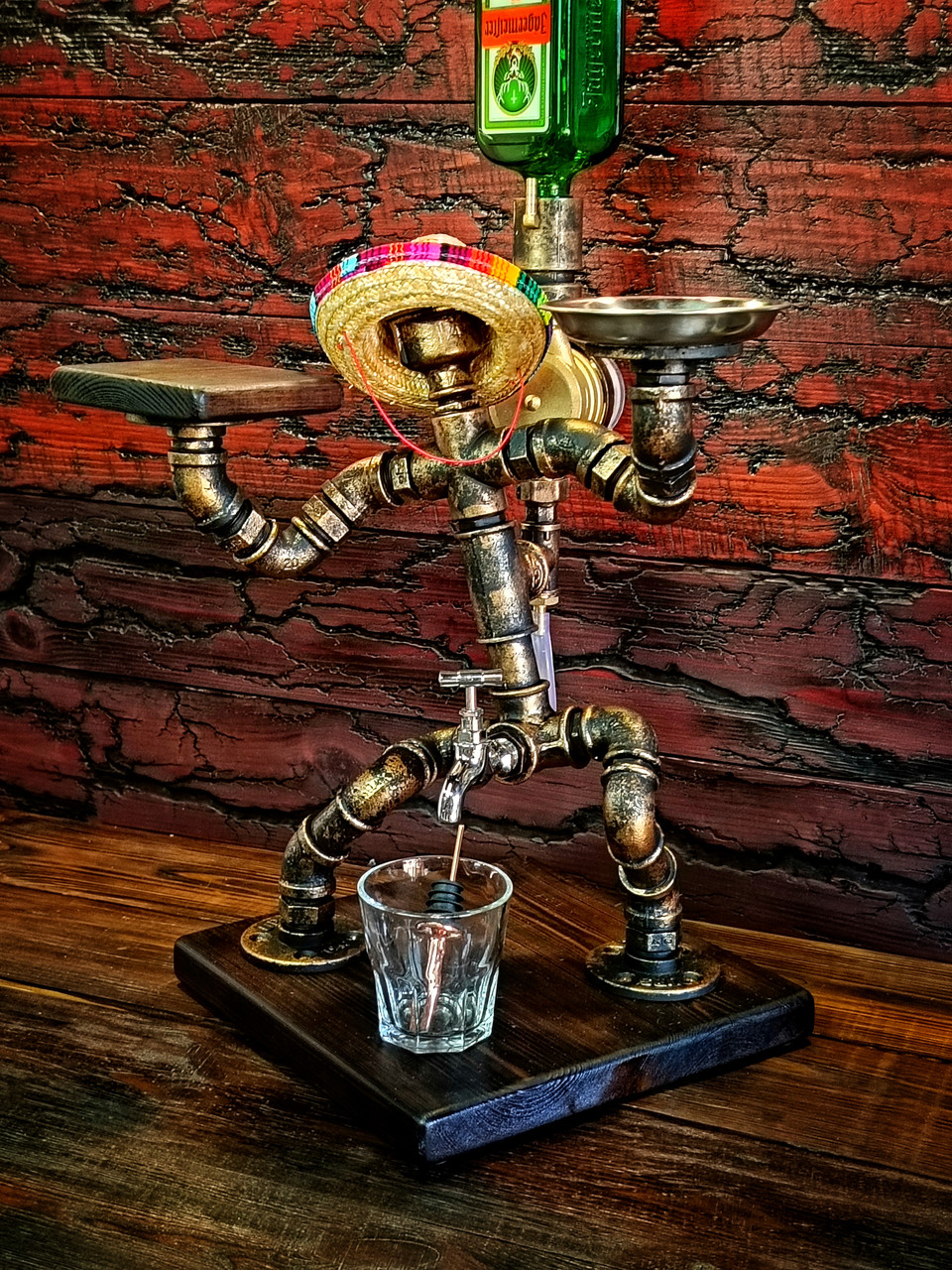 Чоловічий подарунок, дозатор для алкоголю "Аміго зі лічильником" /Наливайка/Оригінальний подарунок на день народження! - фото 1 - id-p2024026585