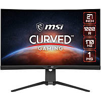 MSI Монитор 27" G272CQP, 2xHDMI, DP, Audio, VA, 2560x1440, 170Hz, 1ms, sRGB 113%, CURVED, AdaptiveSync, HAS