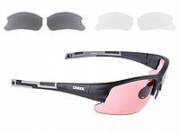 Очки спортивные - Onride Lead 30 со сменными линзами Grey/Clear/Pink