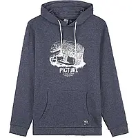 Picture Organic толстовка Bear D-S Hoody dark blue melange M MK official