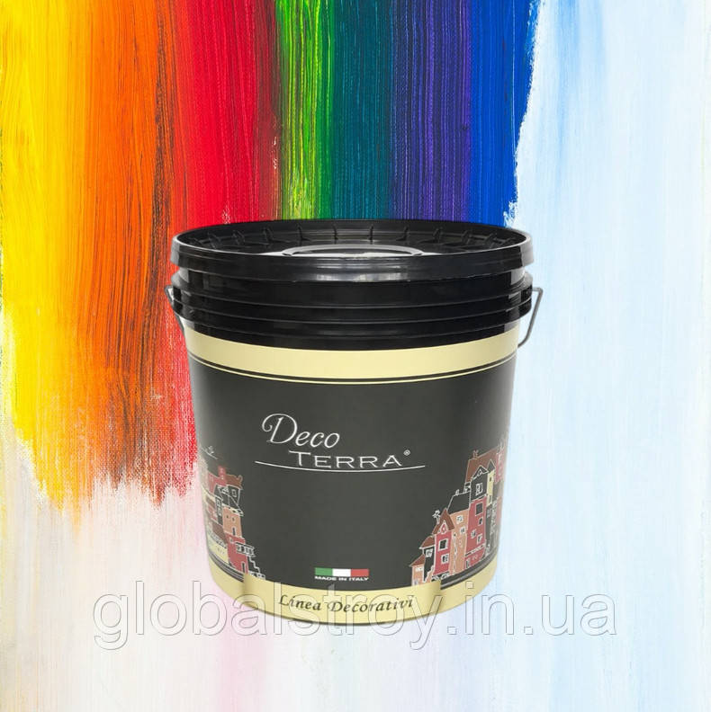 Фарба фасадна матова силіконова Deco Terra Pittura Economica Exterior База В упаковка 5 л