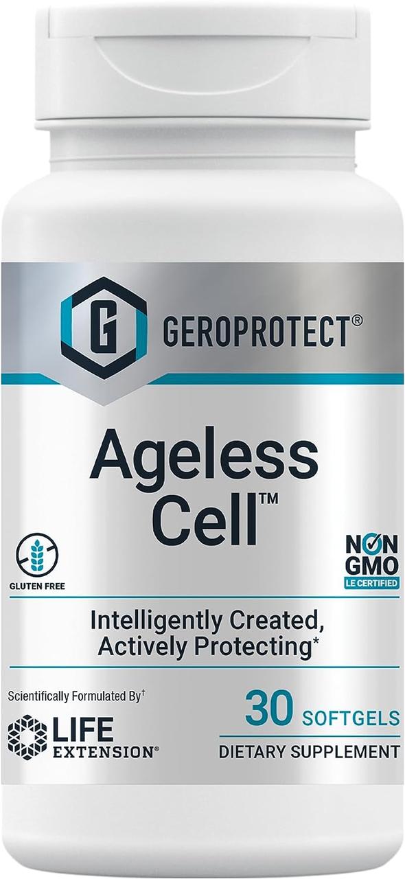 Life Extension GeroProtect Ageless Cell / Клітинне омолодження та енергія 30 капсул