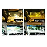 Антибліковий сонцезахисний козирок для автомобіля HD Vision Visok Clear View, фото 3