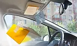 Антибліковий сонцезахисний козирок для автомобіля HD Vision Visok Clear View, фото 4