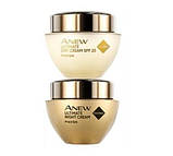 Набір: Денния та Нічний відновлюючий крем для обличчя AVON ANEW 45+ Омолодження за технологією Protinol (50 мл+50 мл), фото 3