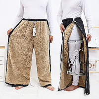 Адаптивные теплые штаны на молнии, XL