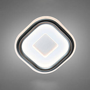 Настінно-стельовий LED світильник 20 см колір каркасу білий з графітом D-5521