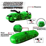 Трубопровідні перегони CHARIOTS SPEED PIPES, що світяться / трубопровідний автотрек / перегоновий трек (37 деталей), фото 8