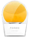 Електрична щітка, масажер для очищення шкіри обличчя Foreo LUNA Mini 2, Жовтий, фото 3